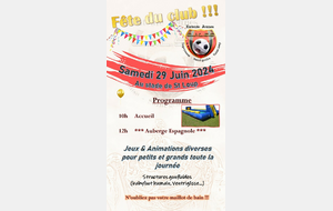 Fete du Club EJLSS, à partir de 10h à St Loup Cammas