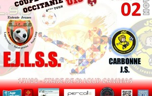 EJLSS U15-1 /Carbonne JS U15-1 - 2 eme tour coupe du midi U15