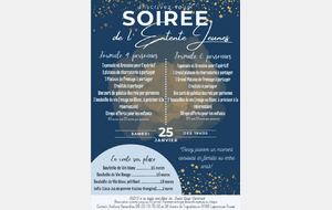 Soirée EJLSS - Salle des fetes St Loup Cammas - 19h30